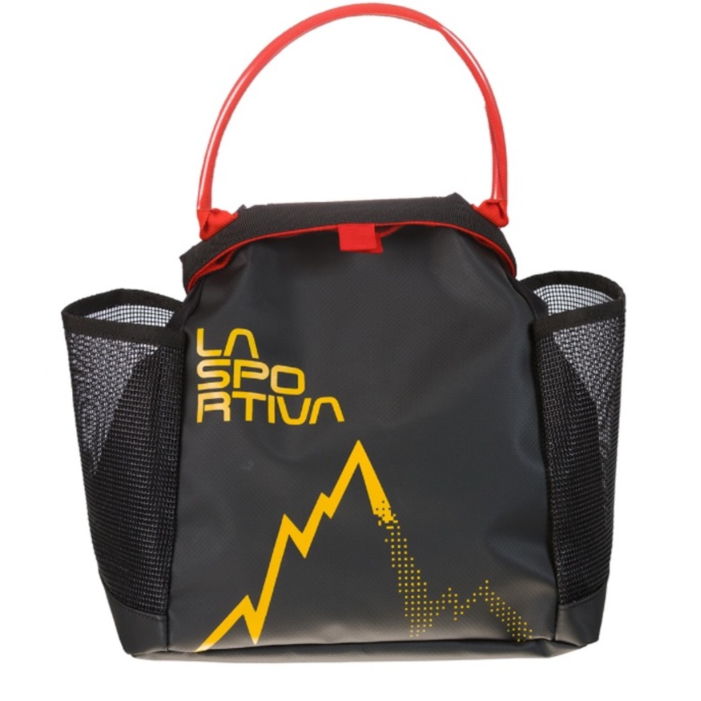 La Sportiva Black and Red Chalk Bag, brand new